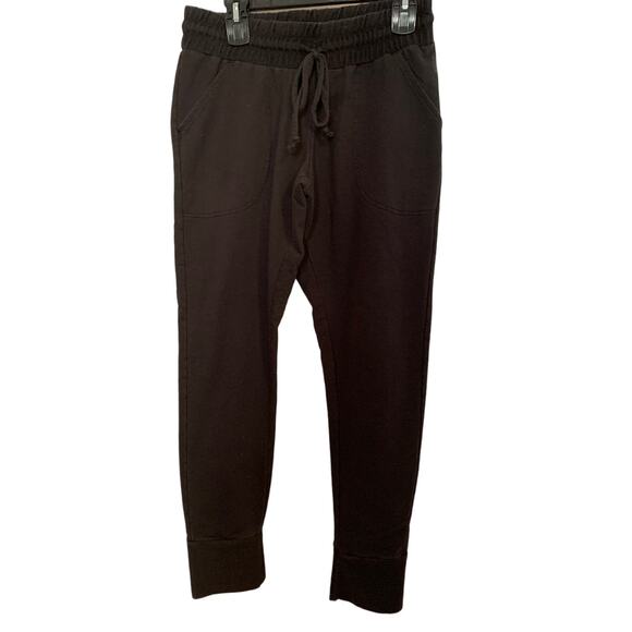 FP Movement Jogger Women's Medium Black Elastic Waist Cuff Leg Pockets - Picture 1 of 6